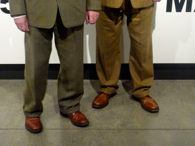 The Bottom half of Gilbert and George