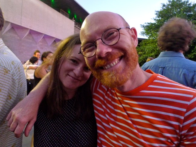 Helen Johnson and Andrew McQualter