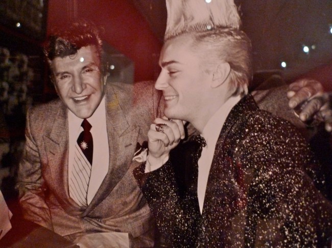 Liberace with a young friend