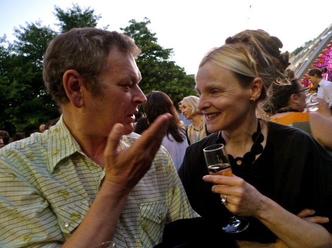 Ronnie Van Hout and Rose Nolan