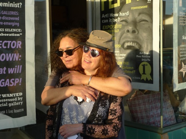 Destiny Deacon and Juliette Peers