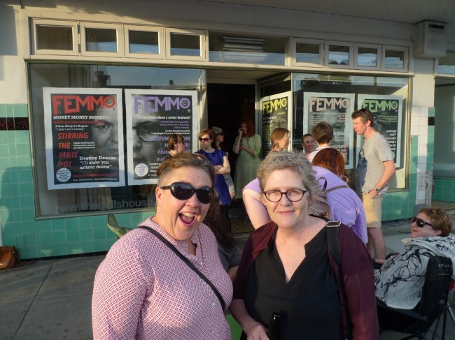 Elvis Richardson and Julie Davies