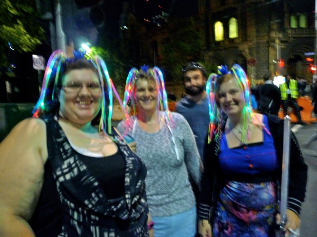 White Night revellers