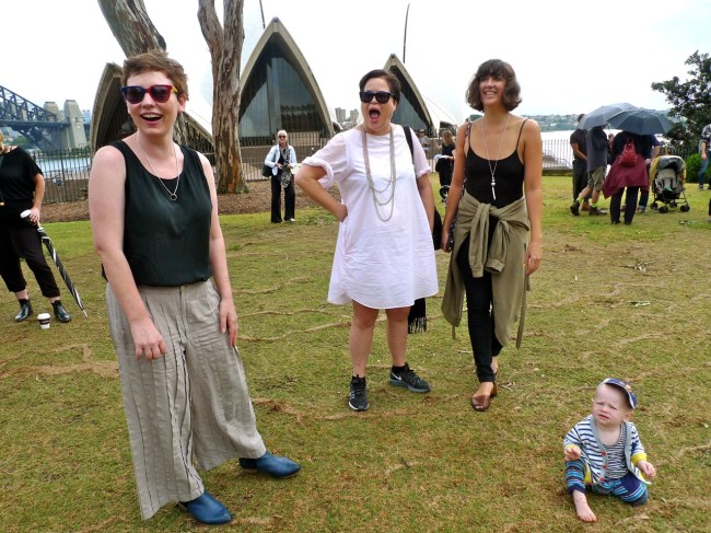 Agatha, Abi, Brooke and Roland