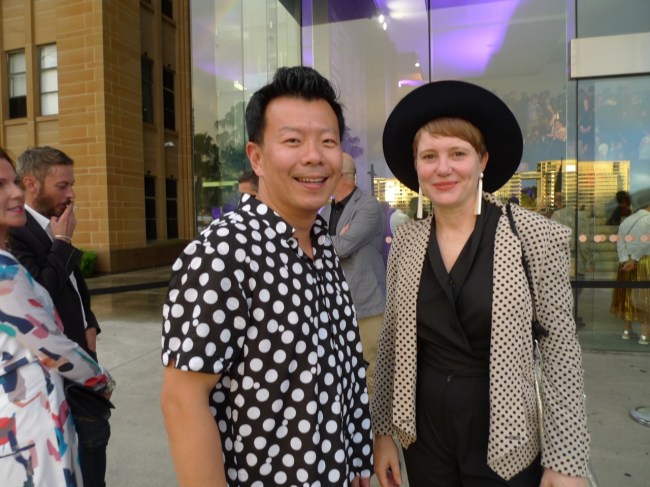 Dot motif with Terry Wu and Michelle Boyde