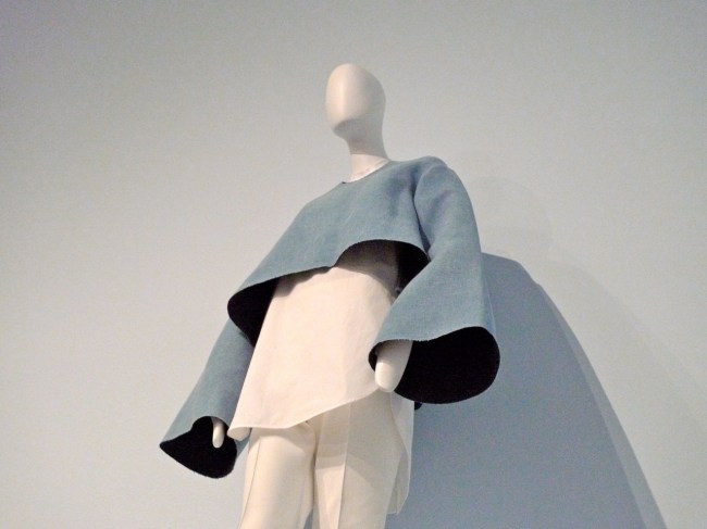 Ellery, Protege wide sleeve top, Vienna sleeveless and radical nude boot leg pant