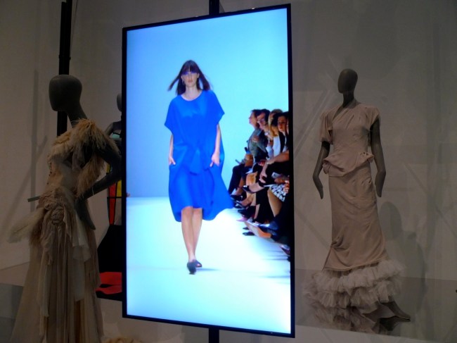 Front row at fashion week