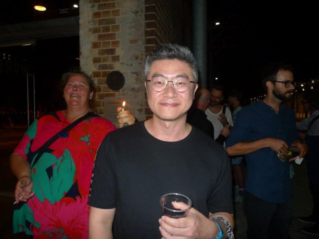 Photo bombed by the Goff