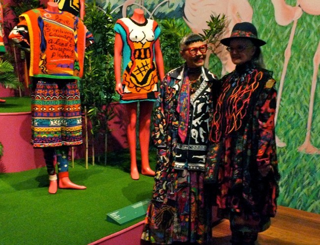 Jenny Kee and Linda Jackson of Flamingo Park fame