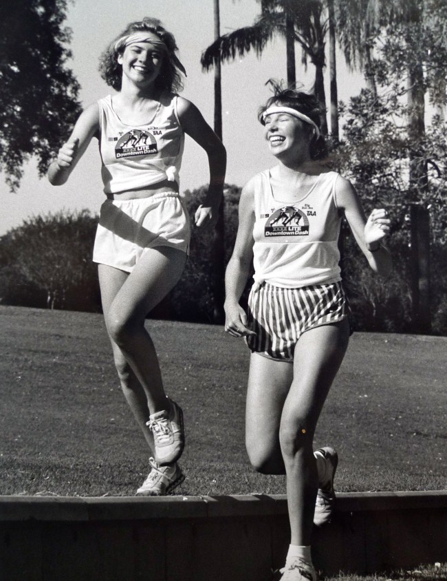 Jogging with Michelle, we saw Culture Club together