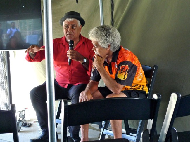 Richard Bell and Lyall Munro jnr