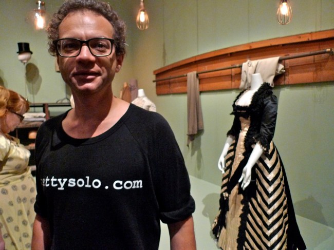 Shameless t-shirt advertorialising of Morgan