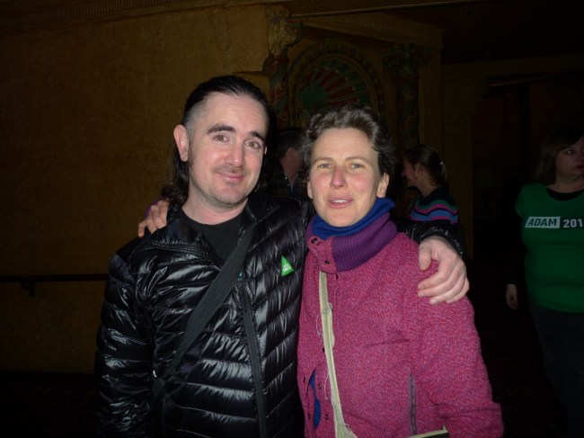 Andrew Clarke and Kylie Wilkinson