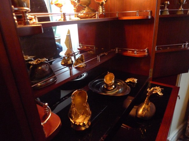 Elvis Richardson, aka CoUNTess; exploded trophies