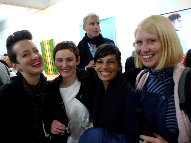 Kate, Fiona, Sangeeta, Tarryn and the photo bomb tall guy