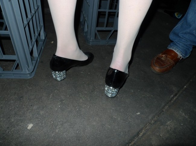 Mia's Mum's art shoes