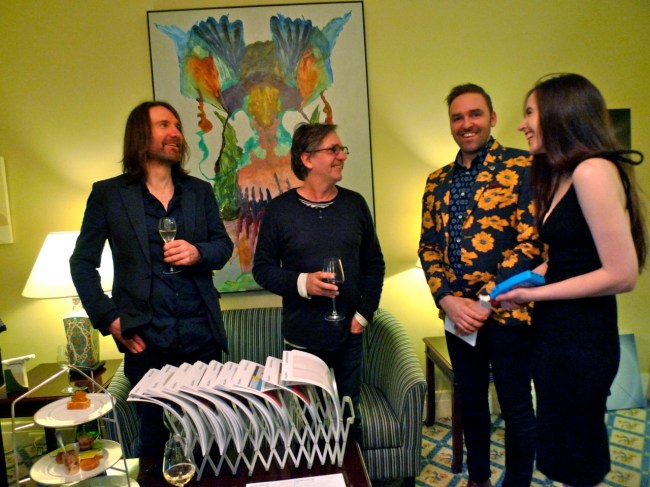 Tony Lloyd, Mark Chapman and some well dressed dudes