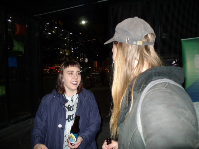 Arkley Award Winner Isabelle de Kleine celebrates