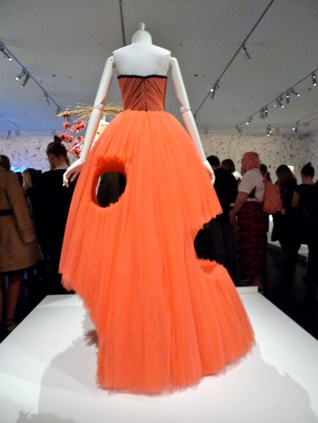 Another headless mannequin wearing cutting-edge couture 2010