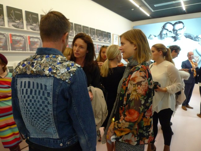 Guest curator Thierry wears a gift: Viktor and Rolf's first haute couture male piece 