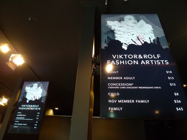 What it costs to visit the fashion art