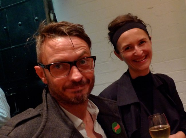 Mark Feary and Georgie Meagher