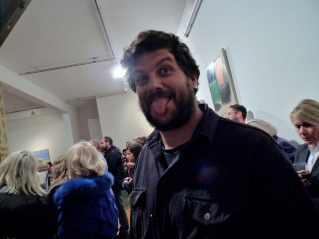 Nick Mangan's tongue