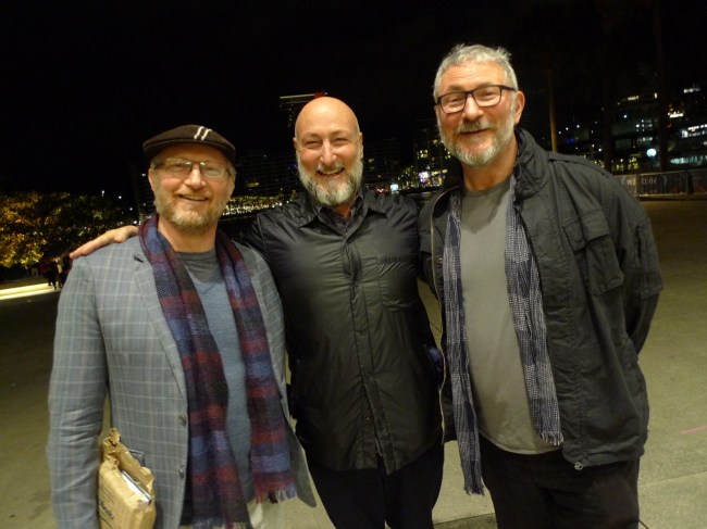 Barry Keldoulis, with little bro Ian and big bro James