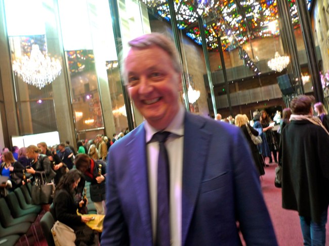 (Fuzzy) Victorian Minister for the Creative Industries Martin Foley
