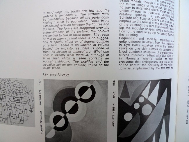 Lawrence Alloway catalogue essay
