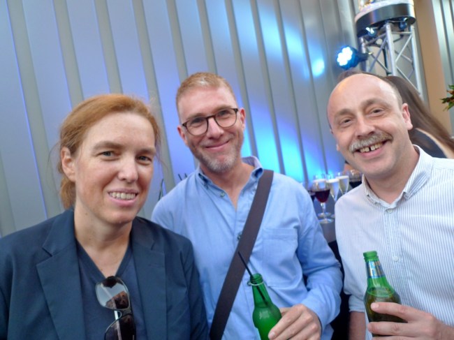 Natasha Johns-Messenger, David Rozetsky and Sean Meilak