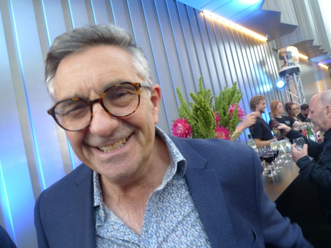 Professor Jon Cattapan, discoverer of Ricky Swallow