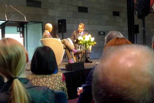 Gallery Directors Glenn D. Lowry and Tony Elwood