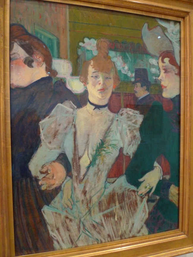 Henri de Toulouse-Lautrec, 'LaGoulue at the Moulin Rouge'