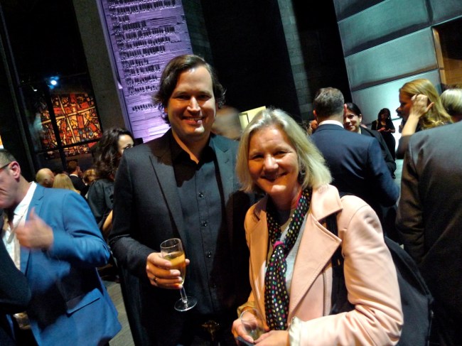 Nick Hooper and Helen Seales