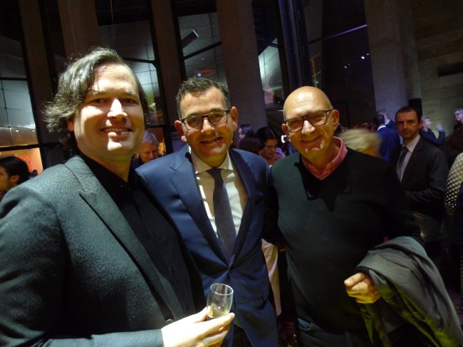 Nick Hooper, Daniel Andrews and friend