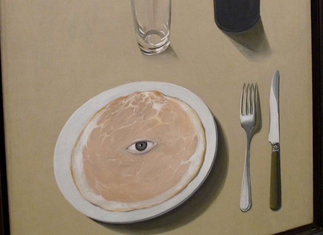 Rene Magritte 'The Portrait' (gift of surrealist artist Kay Sage Tanguy who was ejected from the movement by Andre control freak Breton)